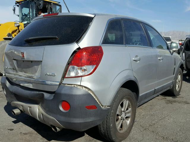 3GSDL43N28S500662 - 2008 SATURN VUE XE SILVER photo 4