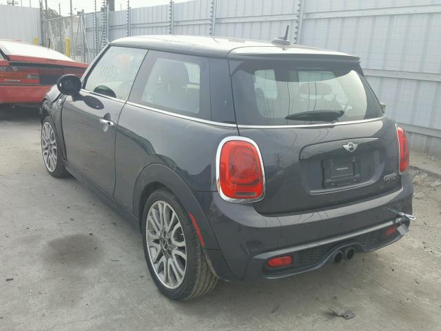 WMWXP7C5XF2A33837 - 2015 MINI COOPER S GRAY photo 3