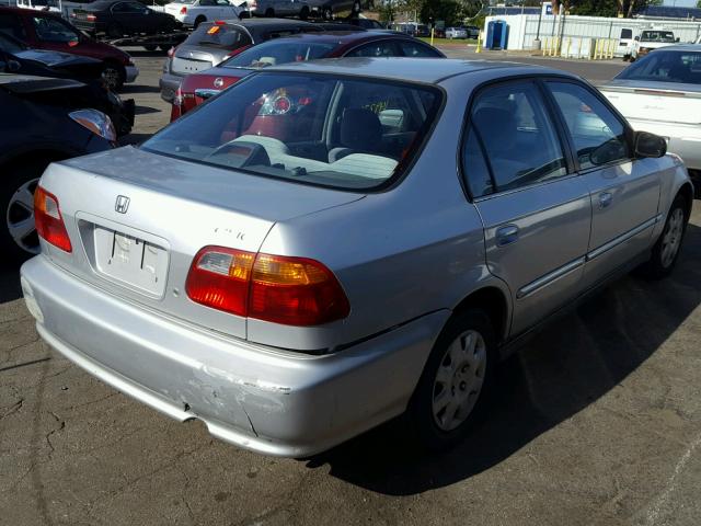 2HGEJ6611YH554095 - 2000 HONDA CIVIC BASE 银色 照片 4