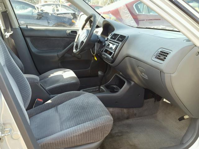 2HGEJ6611YH554095 - 2000 HONDA CIVIC BASE 银色 照片 5