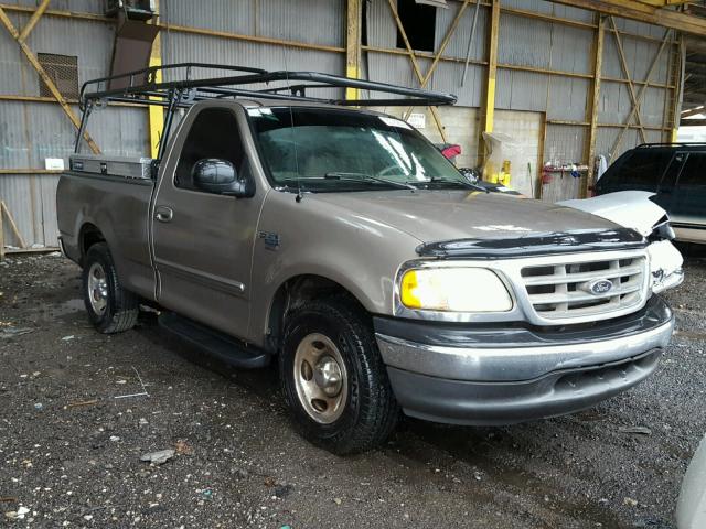 1FTRF17W83NB04474 - 2003 FORD F150 Marron photo 1