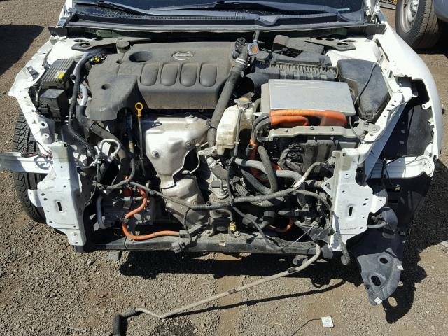 1N4CL21E39C117986 - 2009 NISSAN ALTIMA HYB WHITE photo 7