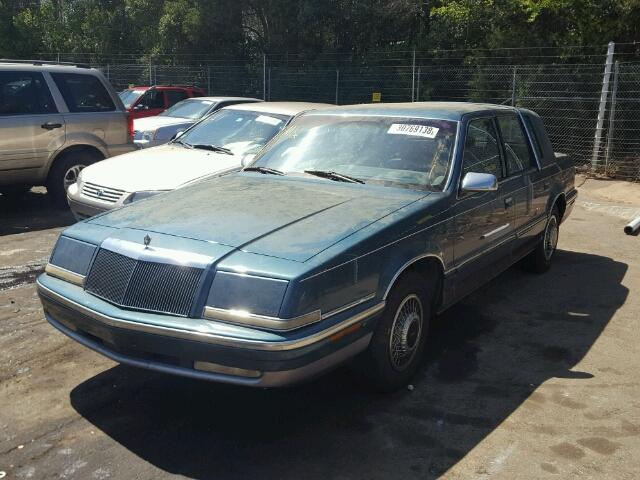 1C3XV66L6PD169404 - 1993 CHRYSLER NEW YORKER 绿色 照片 2