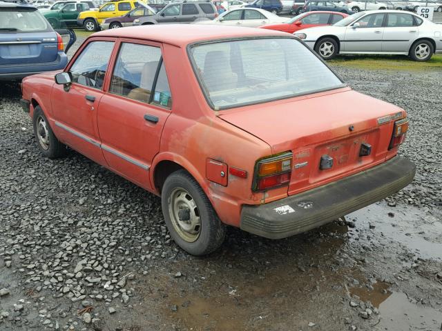 JT2AL21E0B3305350 - 1981 TOYOTA TERCEL RED photo 3