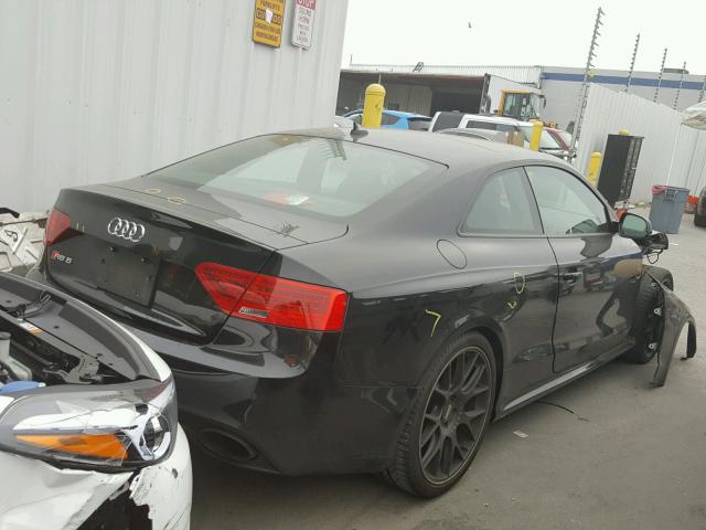 WUAC6AFR2DA901445 - 2013 AUDI RS5 BLACK photo 4