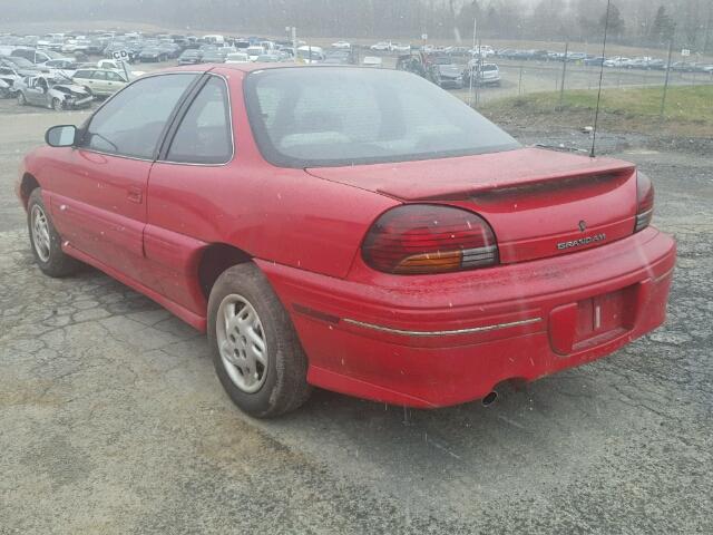 1G2NE12T2WC733621 - 1998 PONTIAC GRAND AM S 红色 照片 3