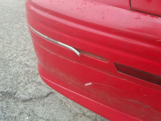 1G2NE12T2WC733621 - 1998 PONTIAC GRAND AM S 红色 照片 9