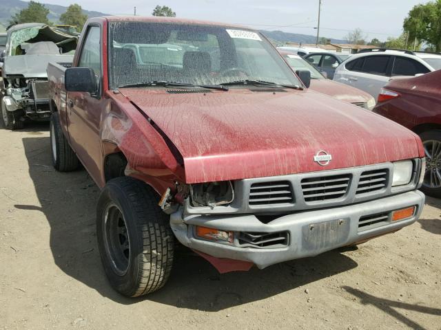 1N6SD11S6PC324434 - 1993 NISSAN TRUCK SHOR RED photo 1