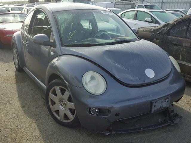 3VWDD21C52M454378 - 2002 VOLKSWAGEN NEW BEETLE 灰色 照片 1