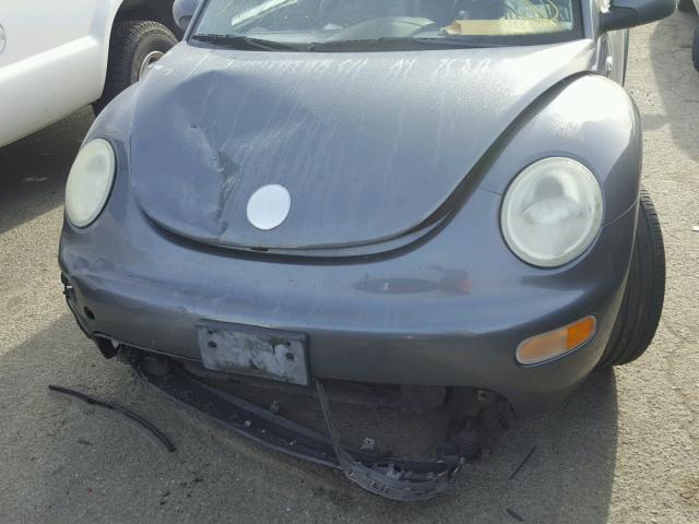 3VWDD21C52M454378 - 2002 VOLKSWAGEN NEW BEETLE 灰色 照片 9