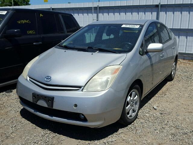 JTDKB20U740005901 - 2004 TOYOTA PRIUS SILVER photo 2