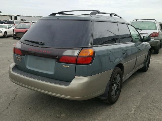 4S3BH806217638957 - 2001 SUBARU LEGACY OUT TWO TONE photo 4