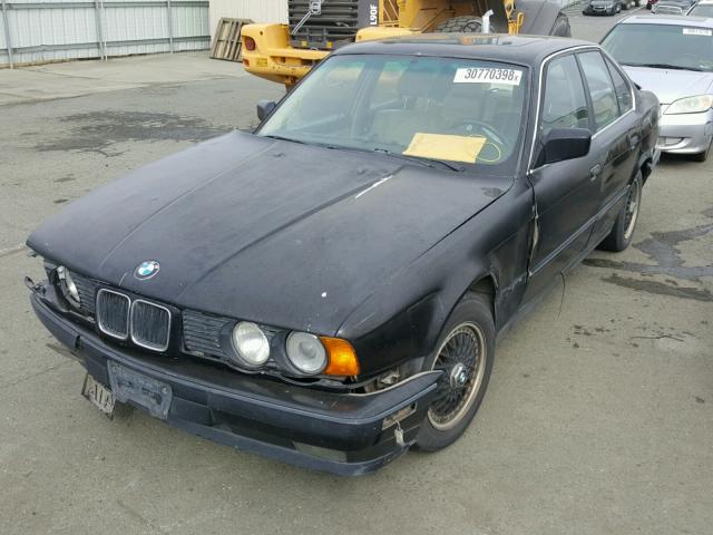 WBAHC2311LGB23506 - 1990 BMW 525 I AUTO BLACK photo 2