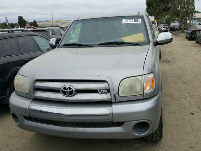 5TBRT34106S474371 - 2006 TOYOTA TUNDRA ACC SILVER photo 9