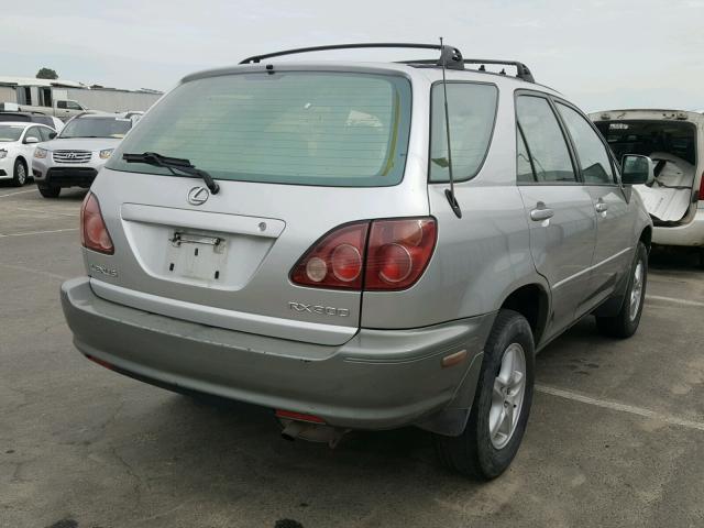 JT6HF10U6X0076057 - 1999 LEXUS RX 300 TWO TONE photo 4