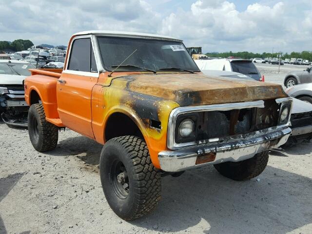 CCE142A132273 - 1972 CHEVROLET C10 ORANGE photo 1