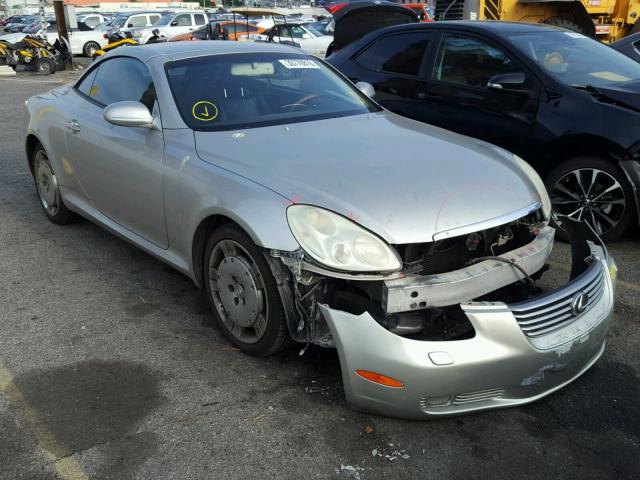 JTHFN48Y520002874 - 2002 LEXUS SC 430 SILVER photo 1