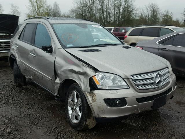 4JGBB75E86A040762 - 2006 MERCEDES-BENZ ML 500 SILVER photo 1