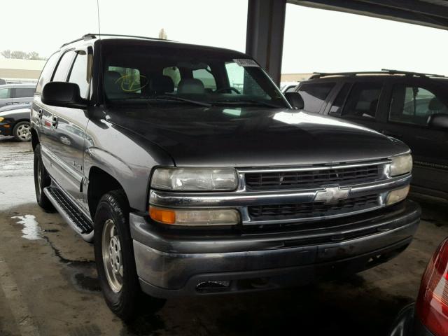 1GNEK13T41J104182 - 2001 CHEVROLET TAHOE K150 GRAY photo 1