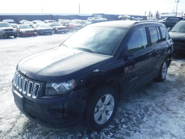 1C4NJDBB1GD718913 - 2016 JEEP COMPASS SP BLUE photo 2