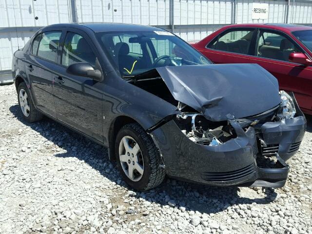 1G1AK58F487119931 - 2008 CHEVROLET COBALT LS GRAY photo 1