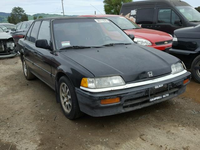 1HGED3648JA043746 - 1988 HONDA CIVIC DX BLACK photo 1