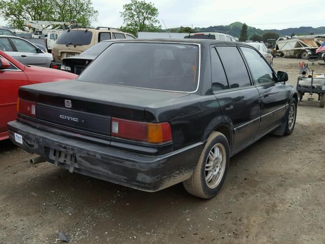 1HGED3648JA043746 - 1988 HONDA CIVIC DX BLACK photo 4