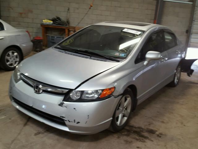 1HGFA16998L104260 - 2008 HONDA CIVIC EXL 银色 照片 2