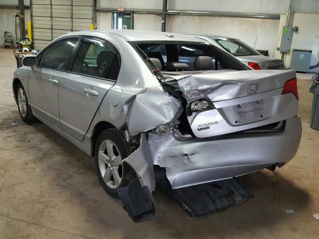 1HGFA16998L104260 - 2008 HONDA CIVIC EXL 银色 照片 3