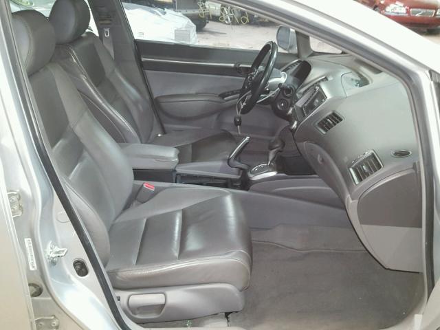 1HGFA16998L104260 - 2008 HONDA CIVIC EXL 银色 照片 5