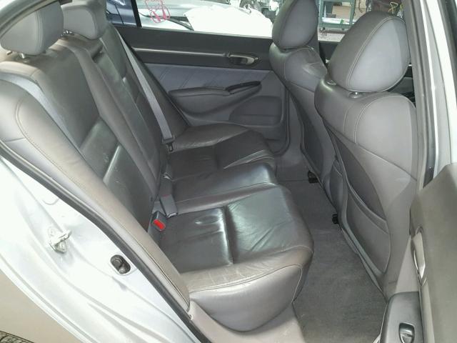 1HGFA16998L104260 - 2008 HONDA CIVIC EXL 银色 照片 6