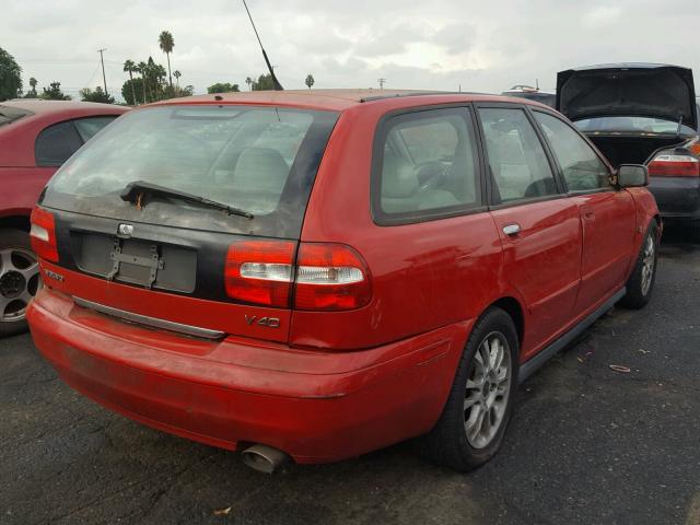 YV1VW27543F991720 - 2003 VOLVO V40 1.9T RED photo 4