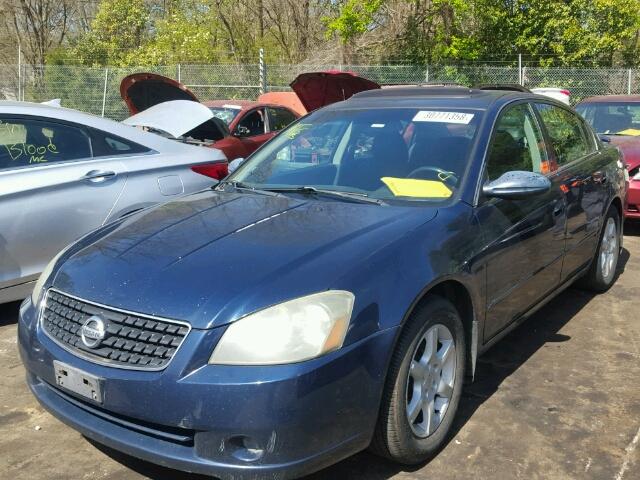 1N4AL11D56C215051 - 2006 NISSAN ALTIMA S BLUE photo 2