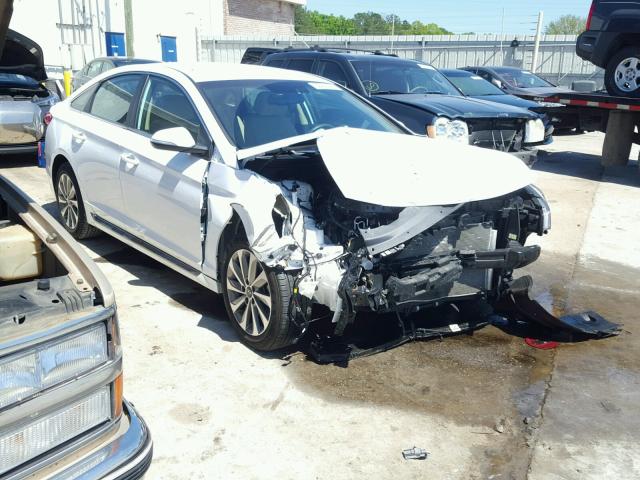 5NPE34AF6HH544167 - 2017 HYUNDAI SONATA SPO WHITE photo 1