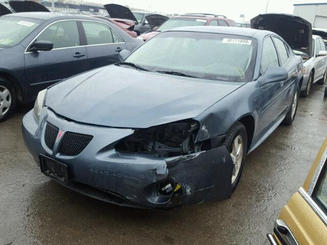 2G2WP552561295420 - 2006 PONTIAC GRAND PRIX BLUE photo 2