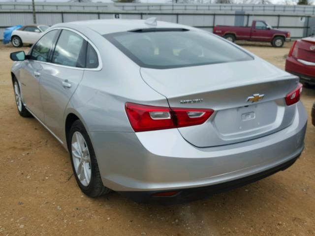 1G1ZE5ST0GF295159 - 2016 CHEVROLET MALIBU LT SILVER photo 3