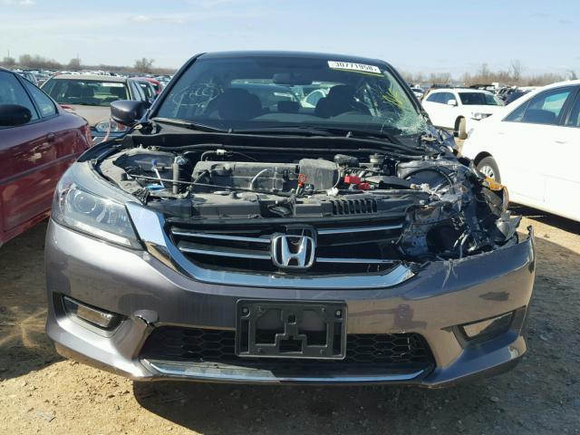 1HGCR2F50FA125778 - 2015 HONDA ACCORD SPO CHARCOAL photo 9