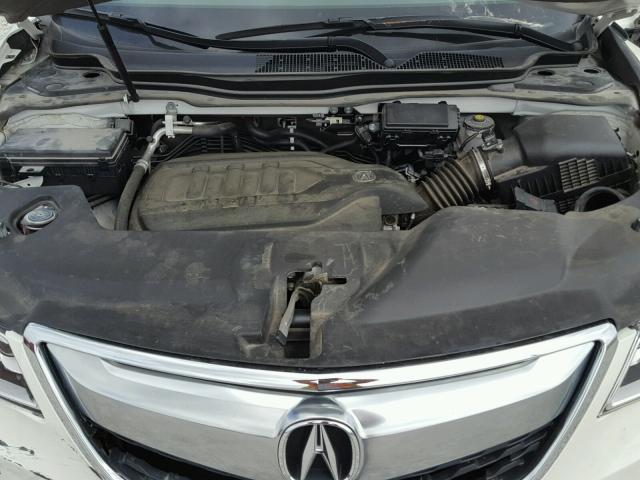 5FRYD4H92GB051320 - 2016 ACURA MDX ADVANC WHITE photo 7