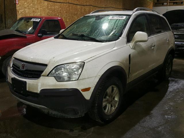 3GSCL33P58S704377 - 2008 SATURN VUE XE WHITE photo 2