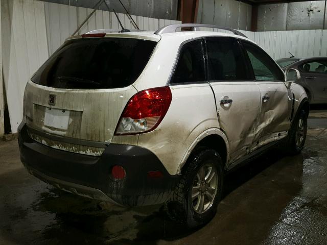 3GSCL33P58S704377 - 2008 SATURN VUE XE WHITE photo 4