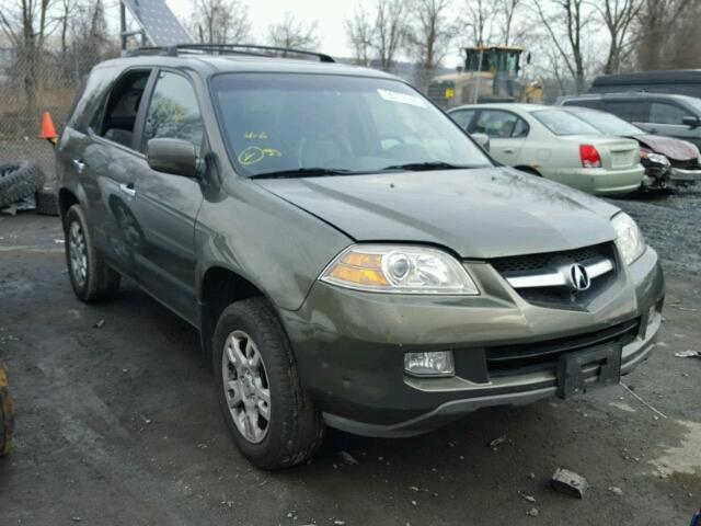 2HNYD18936H506209 - 2006 ACURA MDX TOURIN GREEN photo 1