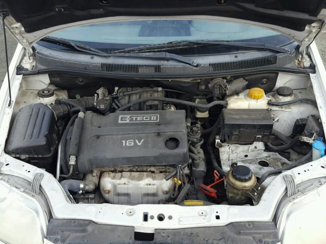 KL1TD62615B449678 - 2005 CHEVROLET AVEO BASE Ağ foto 7