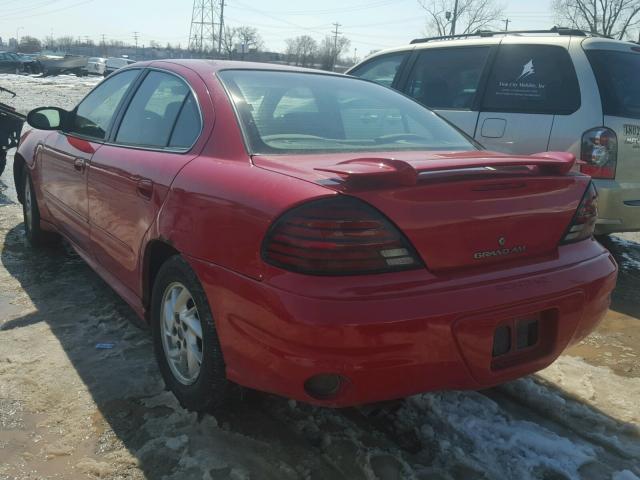 1G2NF52E13C102165 - 2003 PONTIAC GRAND AM S Qırmızı foto 3