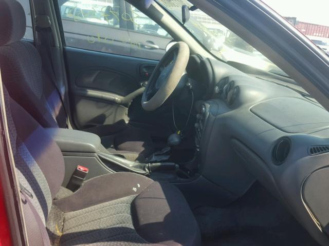 1G2NF52E13C102165 - 2003 PONTIAC GRAND AM S Qırmızı foto 5
