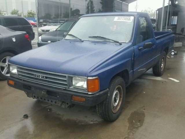 JT4RN50R3H0253443 - 1987 TOYOTA PICKUP 1/2 BLUE photo 2