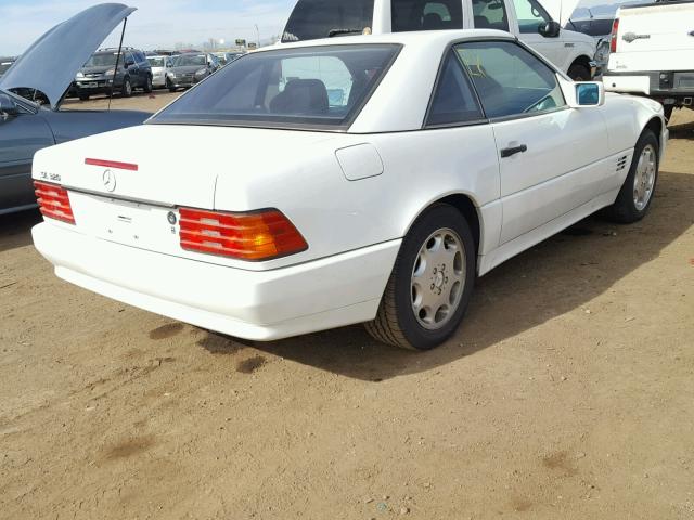 WDBFA63E7SF109670 - 1995 MERCEDES-BENZ SL 320 WHITE photo 4