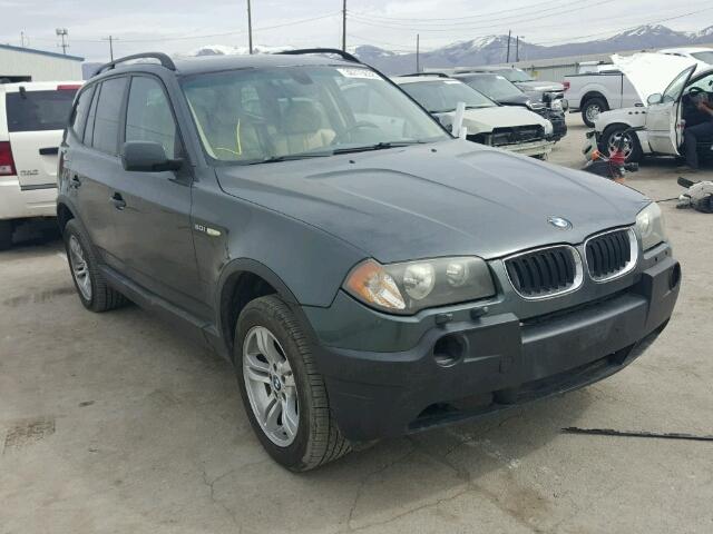 WBXPA93414WC33957 - 2004 BMW X3 3.0I GRAY photo 1