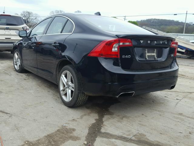 YV1612FS8E1282234 - 2014 VOLVO S60 T5 BLACK photo 3