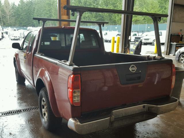 1N6BD06TX6C445185 - 2006 NISSAN FRONTIER K RED photo 3