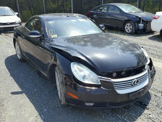 JTHFN48Y440058517 - 2004 LEXUS SC 430 BLACK photo 1